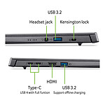 PC portable Acer Aspire 14 AI A14-52M-784U Copilot+ PC - Autre vue