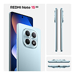 Smartphone Xiaomi Redmi Note 15 5G (bleu) - 256 Go - Autre vue