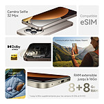 Smartphone Xiaomi Redmi Note 15 Pro 5G (bleu) - 256 Go - Autre vue