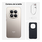 Smartphone Xiaomi Redmi Note 15 Pro 5G (gris titane) - 512 Go - Autre vue