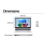 PC portable HP OmniBook 3 14-ha0010nf Copilot+ PC - Autre vue