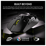 Souris PC Corsair Gaming Sabre V2 Pro Wireless Magnesium - Autre vue