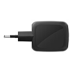 Chargeur USB Belkin BoostCharge Pro Chargeur secteur GaN deux ports USB-C 67W - Noir - Autre vue
