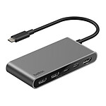 Hub USB Belkin Connect Hub USB-C - Argent - Autre vue