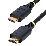 Câble HDMI StarTech.com Câble HDMI 2.1 / eARC Ultra Haut Débit Certifié 48Gbps 8K 60Hz / 4K 120Hz - 1 m - Autre vue