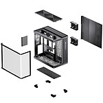 Boîtier PC Jonsbo TK-4 - Noir - Autre vue