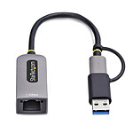 Adaptateur USB StarTech.com Adaptateur USB-C/USB-A vers Ethernet - Autre vue