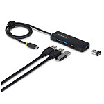 Hub USB StarTech.com Hub USB-C à 4 Ports (H5C4A-USB-HUB-2) - Autre vue