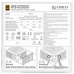 Alimentation PC Lian Li RS1200G 80PLUS Gold with Hub - Blanc - Autre vue
