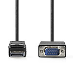 Câble DisplayPort Nedis Adaptateur DisplayPort (M) vers VGA (M) - Noir - Autre vue