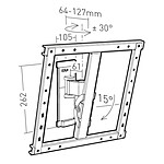 Support TV ERARD WAM400TW1 - Autre vue