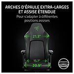 Fauteuil gamer Razer Iskur v2 NewGen - Vert - Autre vue