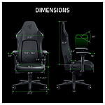 Fauteuil gamer Razer Iskur v2 NewGen - Noir - Autre vue