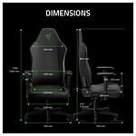 Fauteuil gamer Razer Iskur v2 X NewGen - Noir - Autre vue