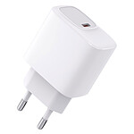 Chargeur USB Akashi Chargeur Secteur USB-C 25W - Blanc - Autre vue
