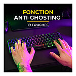 Clavier souris bureautique The G-Lab Combo Hydro - Noir - Autre vue