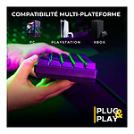 Clavier souris bureautique The G-Lab Combo Hydro - Noir - Autre vue
