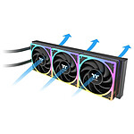 Watercooling AIO Thermaltake MAGCurve 360 Ultra ARGB Sync - Noir - Autre vue