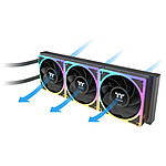 Watercooling AIO Thermaltake MAGCurve 360 Ultra ARGB Sync - Noir - Autre vue