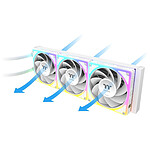 Watercooling AIO Thermaltake MAGCurve 360 Ultra ARGB Sync - Blanc - Autre vue