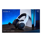 Casque micro Razer Kaira X for PS5 - Blanc - Autre vue