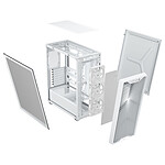 Boîtier PC Corsair 3200D RS - Blanc - Autre vue