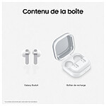 Casque Audio Samsung Galaxy Buds4 Blanc - Écouteurs sans fil - Autre vue