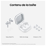 Casque Audio Samsung Galaxy Buds4 Pro Blanc - Écouteurs sans fil  - Autre vue