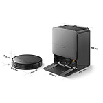 Robot et aspirateur Roborock Saros 20X Noir - Autre vue