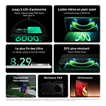 Smartphone Xiaomi 17 Ultra 5G (Noir) - 512 Go - Autre vue