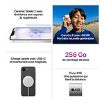 Smartphone Apple iPhone 17e Blanc - 256 Go - Autre vue