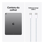 Tablette Apple iPad Air M4 Wi-Fi 13" 2026 - 256 Go -  Space Grey - Autre vue