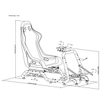 Cockpit / Siège de simracing OPLITE GTR S8 Infinity - Autre vue