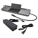 Station d'accueil PC portable i-tec USB-C Metal Ergonomic 4K 3 Display Docking Station + Power Delivery 85 W + i-tec Universal Charger 100 W - Autre vue