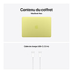 MacBook Apple MacBook Neo A18 Pro 13" (2025) Jaune agrume 8 Go / 512 Go (MHFE4FN/A) - Autre vue