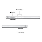 MacBook Apple MacBook Air M5 13" (2026) Argent 16Go / 1 To (MDH84FN/A) - Autre vue