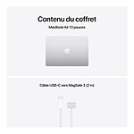 MacBook Apple MacBook Air M5 13" (2026) Argent 16Go / 1 To (MDH84FN/A) - Autre vue