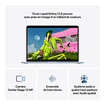 MacBook Apple MacBook Air M5 13" (2026) Bleu ciel 32 Go / 2 To (MDHJ4FN/A-32GB-2TB) - Autre vue