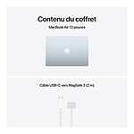 MacBook Apple MacBook Air M5 13" (2026) Bleu ciel 32 Go / 2 To (MDHJ4FN/A-32GB-2TB) - Autre vue