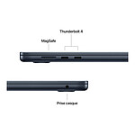 MacBook Apple MacBook Air M5 15" (2026) Minuit 32 Go / 512 Go (MDVH4FN/A-32GB) - Autre vue