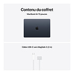 MacBook Apple MacBook Air M5 15" (2026) Minuit 24 Go / 1 To (MDVN4FN/A) - Autre vue