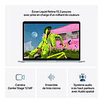 MacBook Apple MacBook Air M5 15" (2026) Bleu ciel 24 Go / 512 Go (MDVQ4FN/A-24GB) - Autre vue