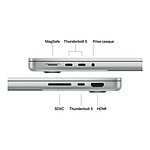 MacBook Apple MacBook Pro M5 Pro 14" Argent 64 Go / 1 To (MGDN4FN/A-GPU20-64GB) - Autre vue