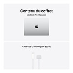 MacBook Apple MacBook Pro M5 Pro 14" Argent 48 Go / 2 To (MGDN4FN/A-CPU18-GPU20-48GB-2TB) - Autre vue