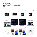 MacBook Apple MacBook Pro M5 Pro 16" Argent 48 Go / 2 To (MGE44FN/A-48GB-2TB) - Autre vue