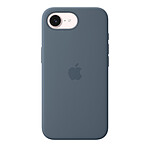Coque et housse Apple Silicone Case with MagSafe Bleu maritime Apple iPhone 17e - Autre vue