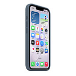 Coque et housse Apple Silicone Case with MagSafe Bleu maritime Apple iPhone 17e - Autre vue