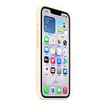 Coque et housse Apple Silicone Case with MagSafe Vanille Apple iPhone 17e - Autre vue