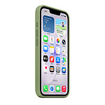 Coque et housse Apple Silicone Case with MagSafe Vert ardoise Apple iPhone 17e - Autre vue