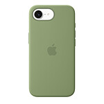 Coque et housse Apple Silicone Case with MagSafe Vert ardoise Apple iPhone 17e - Autre vue